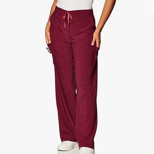 Carhartt scrub pants wine colored L tall